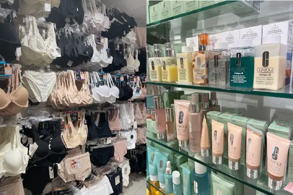 Bilde av undertøy og hudpleiehyller