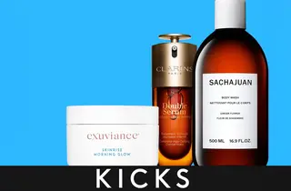 Hudvård med Exuviance, Clarins og Sachajuan