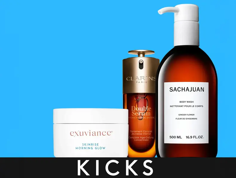Hudvård med Exuviance, Clarins og Sachajuan