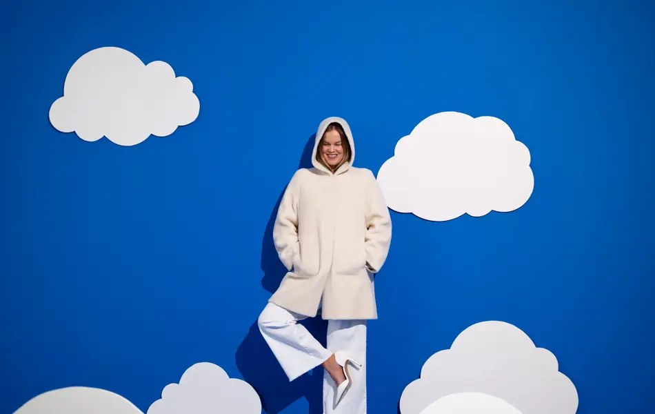 Litt Snob teddyjakke 4499 Litt Snob jeans 1399 Mango pumps 599-3