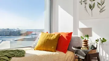 Interiør av soverom i Diagonale