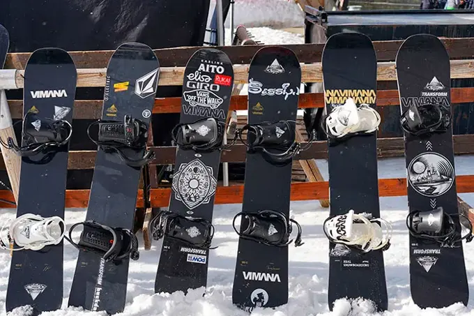 snowboard