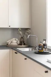 Kjøkkenkrok i visningsleilighet på Skårerløkka PREMIUM