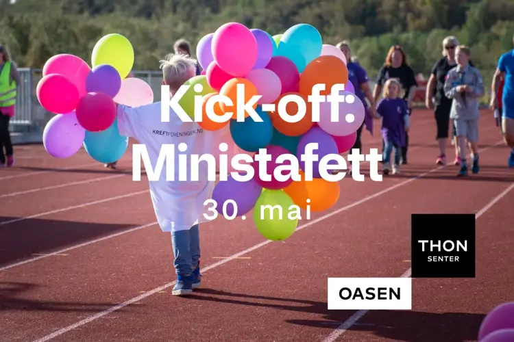 Ministafetten på Thon Senter Oasen