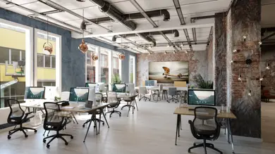 Torggata 11, kontor interiør