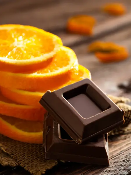 Varm sjokolade med chili og appelsin