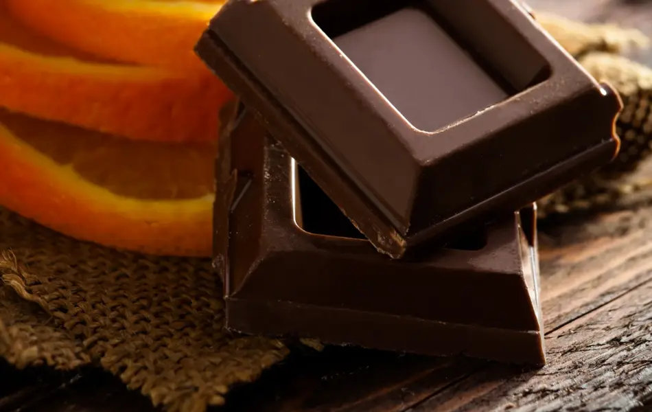 Varm sjokolade med chili og appelsin