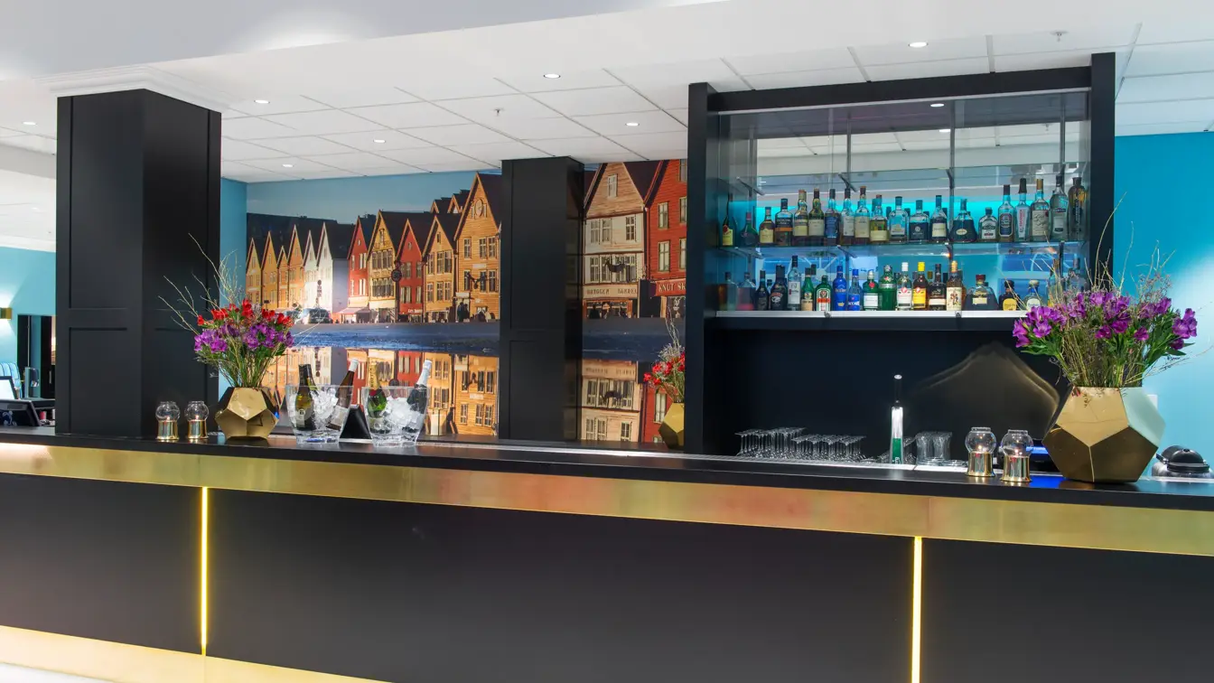 Resepsjon på Thon Hotel Rosenkrantz Bergen