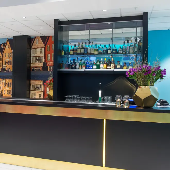 Resepsjon på Thon Hotel Rosenkrantz Bergen