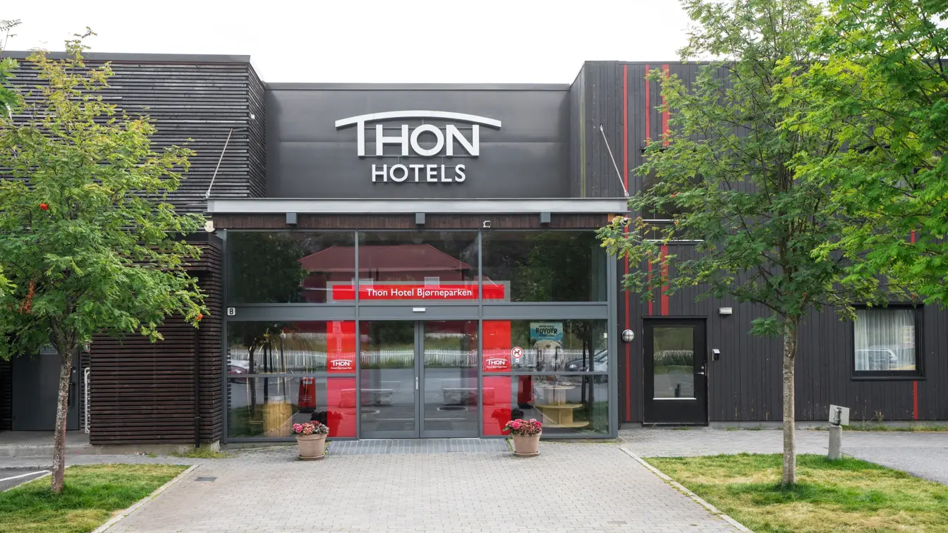 Fasade Thon Hotel Bjørneparken 