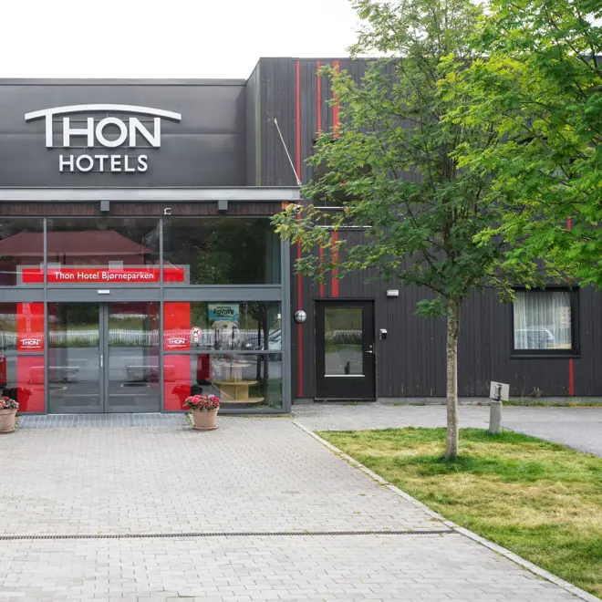 Fasade Thon Hotel Bjørneparken 