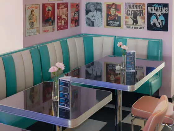 interiøret på iSushi x Roxy´s i AMFI Knarvik