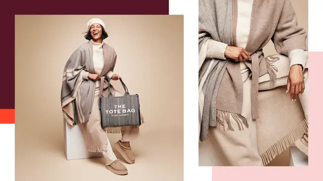 Dame viser høstmote