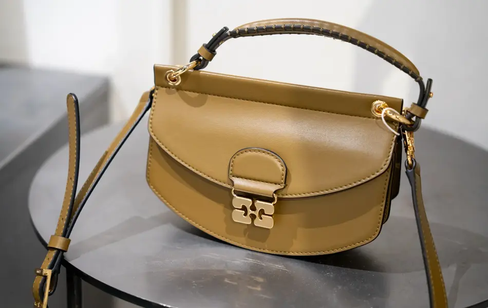 Olivengrønn skulderveske