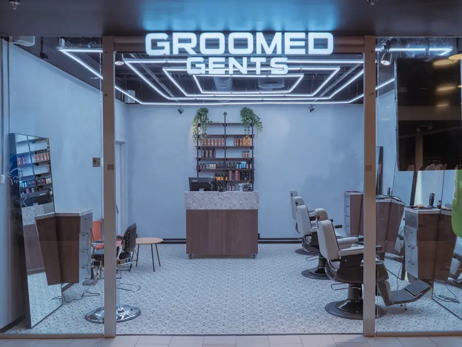 fasadebilde som viser barbersalongen