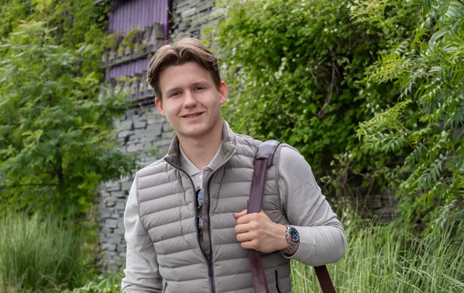 Bilde av barn i klær til skolestart