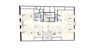 Plantegning for Brygge 15, etasje 4
