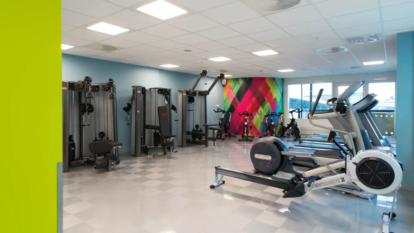 Treningsrom på Thon Hotel Opera