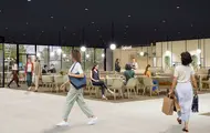 Bildet er fra kjøpesenteret Østerås senter i Bærum. Bildet er en 3D illustrasjon som viser hvordan senteret vil se ut når det er ferdig pusset opp. 