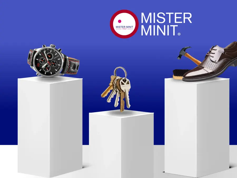 Mister Minit illustrasjon på tjenester