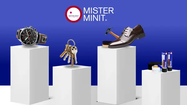 Mister Minit illustrasjon på tjenester