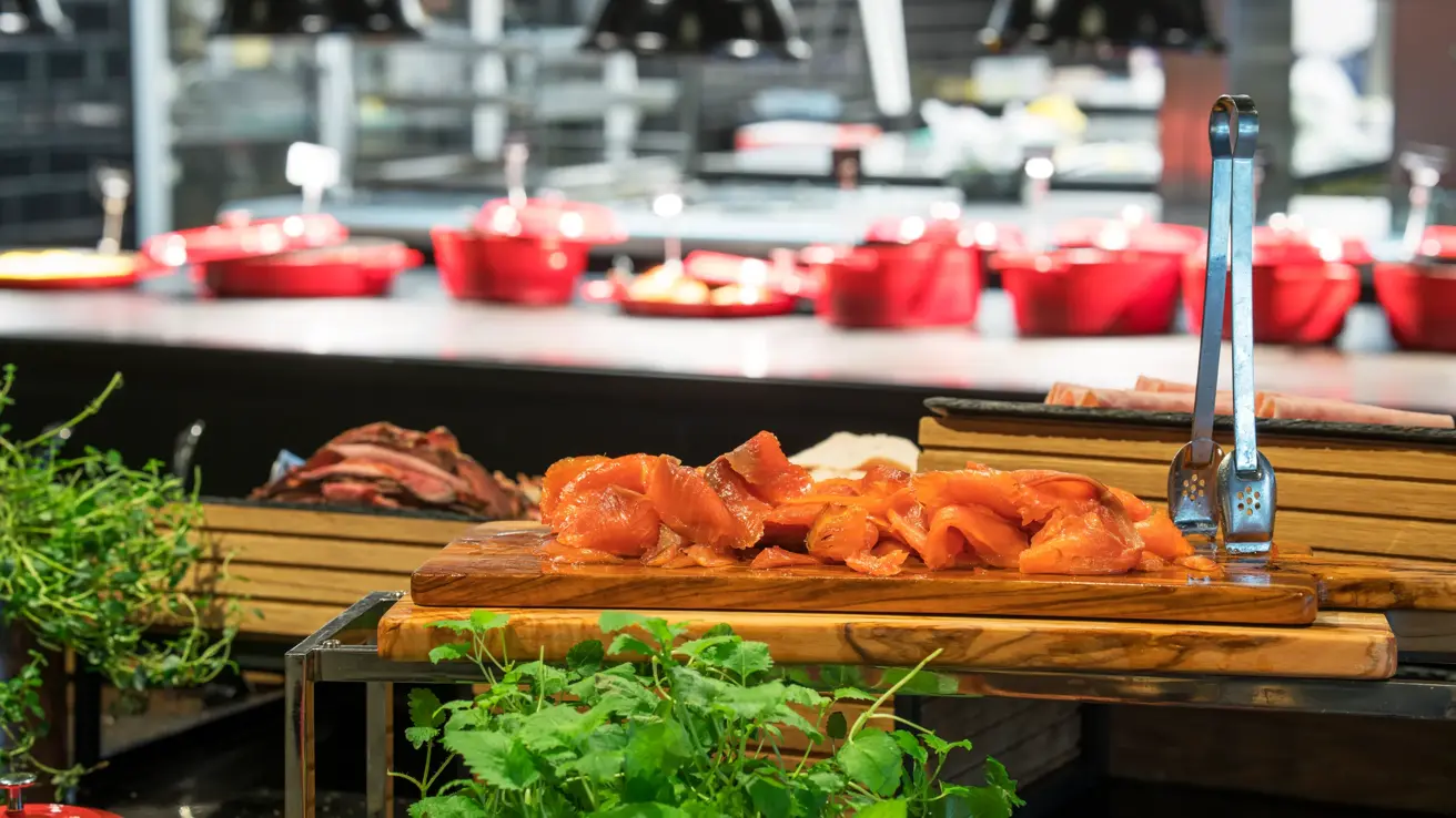 Buffet på Thon Hotel Bergen Airport