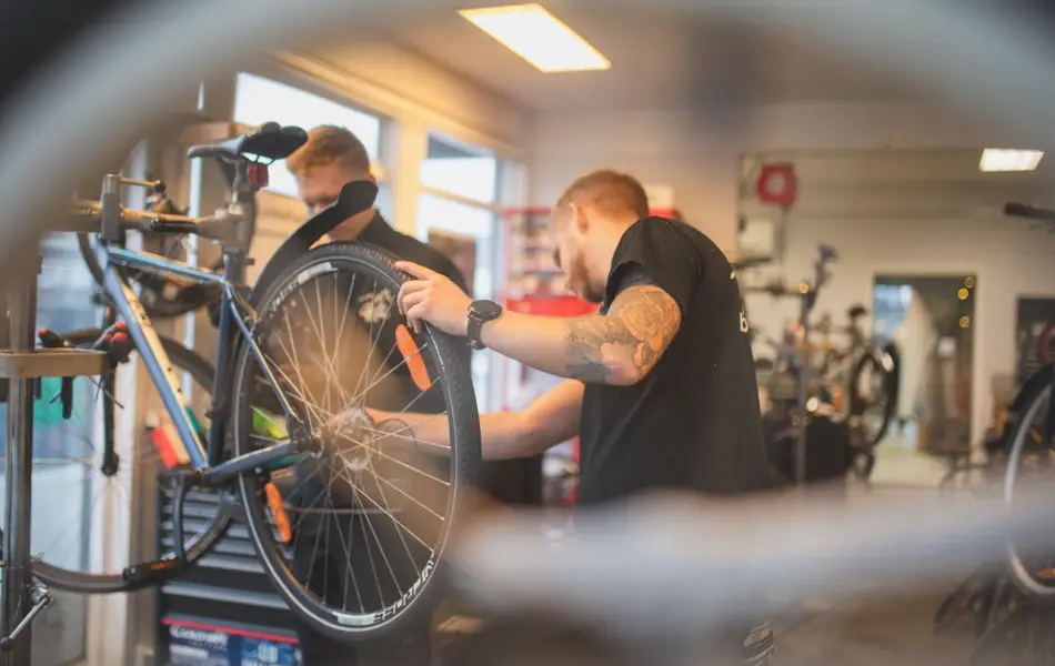 sykkelverksted basecamp