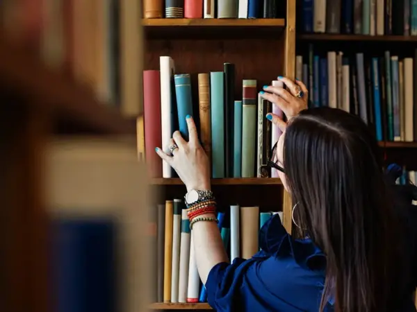 Bibliotektet-bokhylle