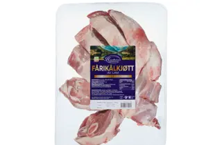 En pakke med fårikål fra Henriettes Lam.