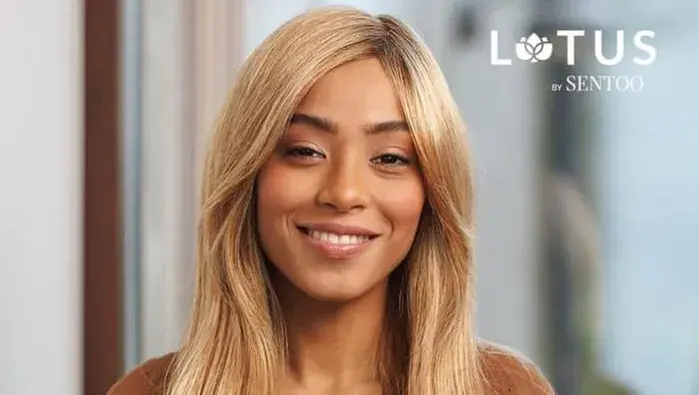 bilde av dame i parykk fra parykkgalleriet åsane