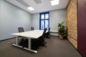 Bilde fra kontorfellesskapet i Karl Johans gate 5, møterom