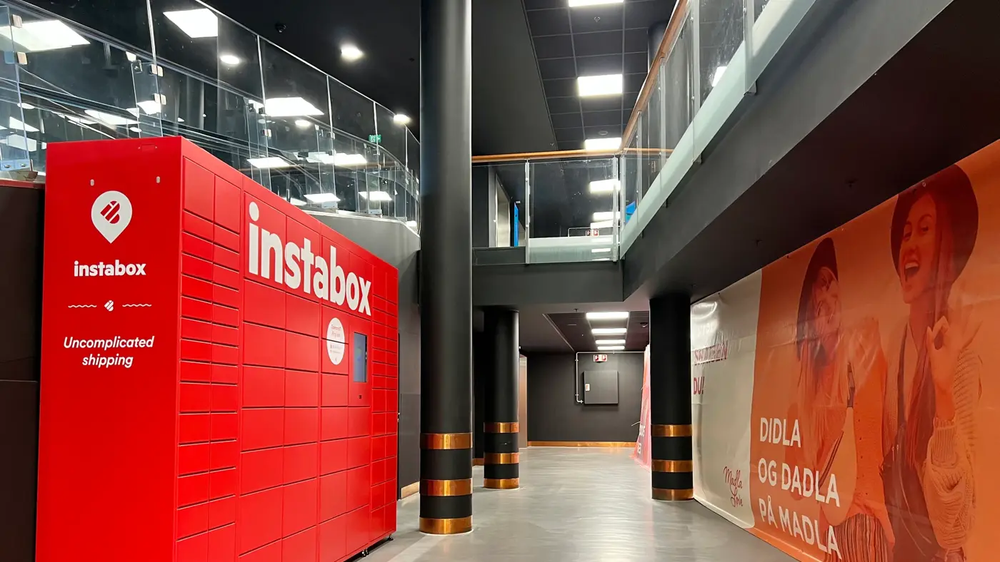 Instabox på AMFI Madla