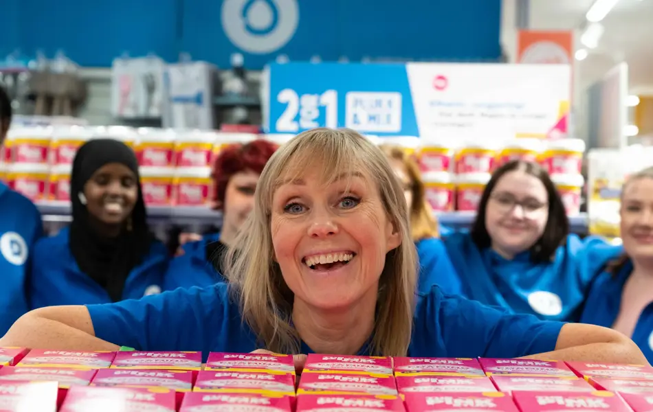 alle som jobber på Dollarstore