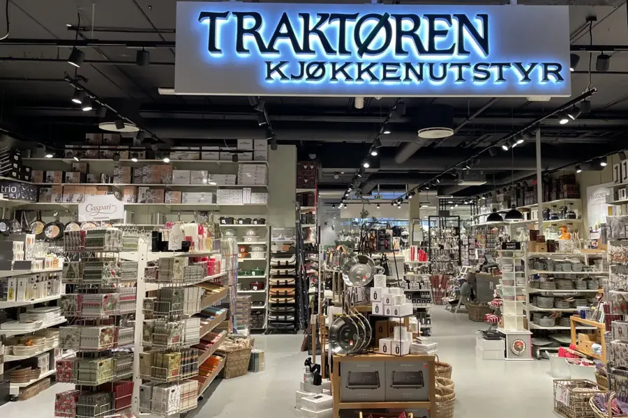 Bilde fra utsiden til Traktøren