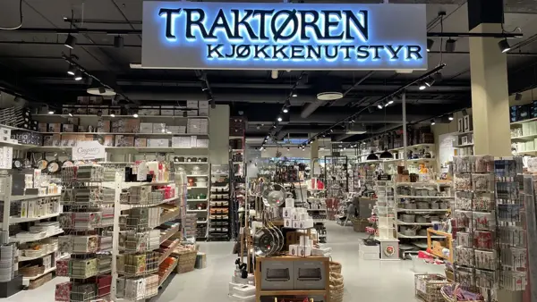 Bilde fra utsiden til Traktøren