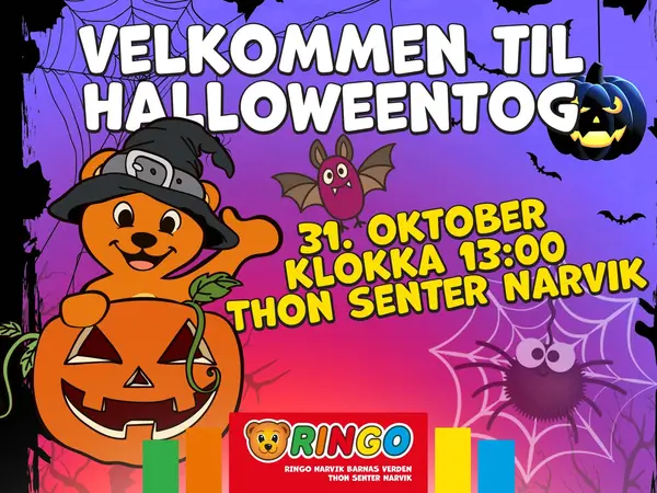 Halloween-tog plakat 