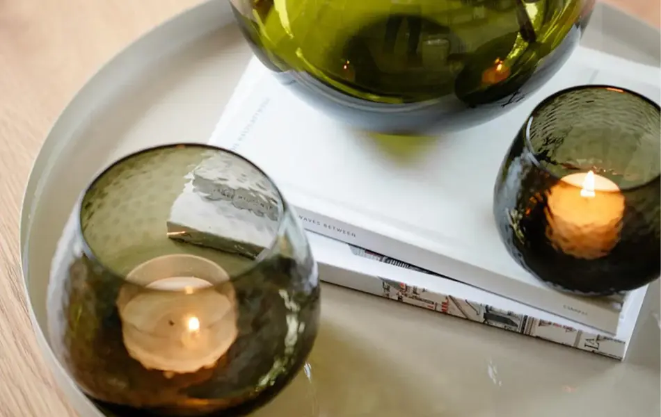 Vase og telysholdere