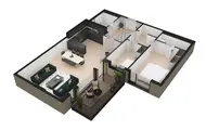 3D plantegning