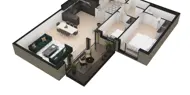 3D plantegning