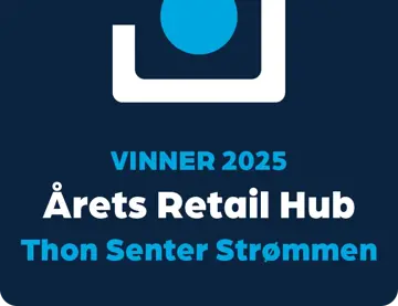 Awards 2025 - Vinner - Årets Retail Hub - blå