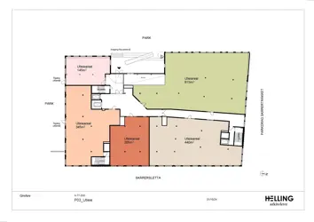 Plantegning 3. etasje, Skårersletta 65