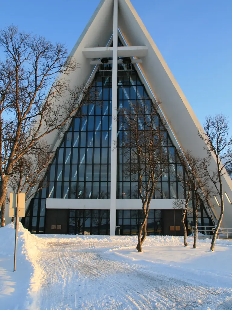 Bilde av Ishavskatedralen i Tromsø