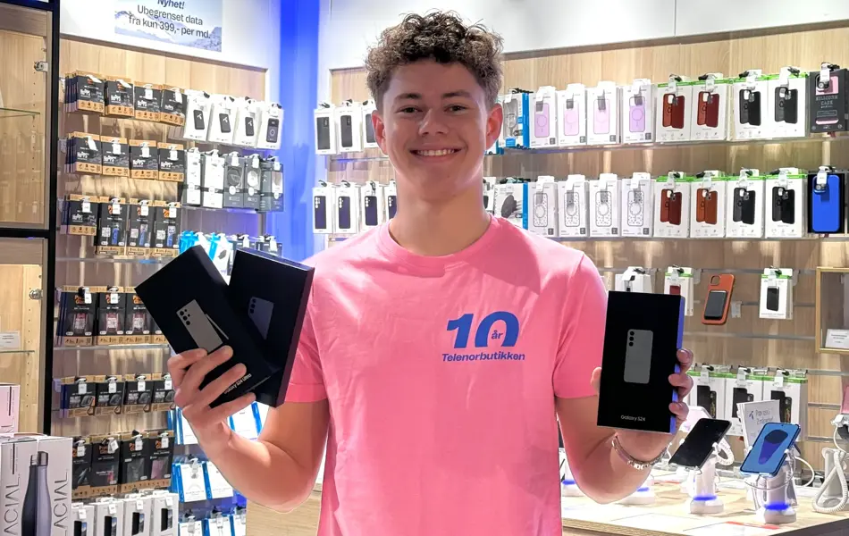 Telenorbutikken fyller 10 år