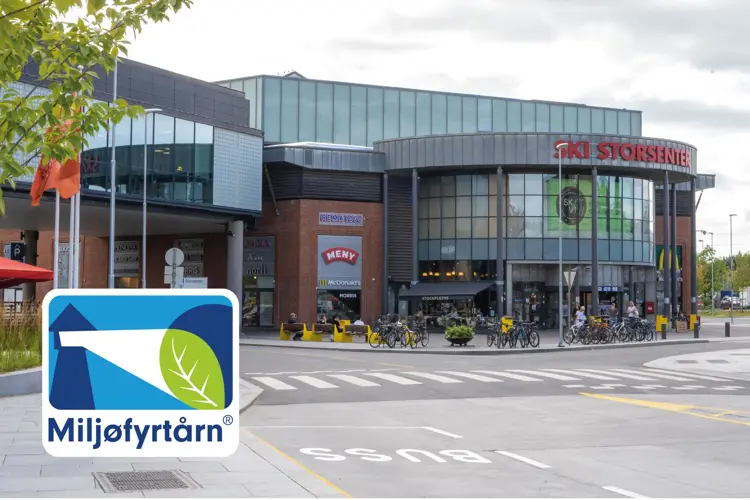 Ski Storsenter er Miljøfyrtårnsertifisert!