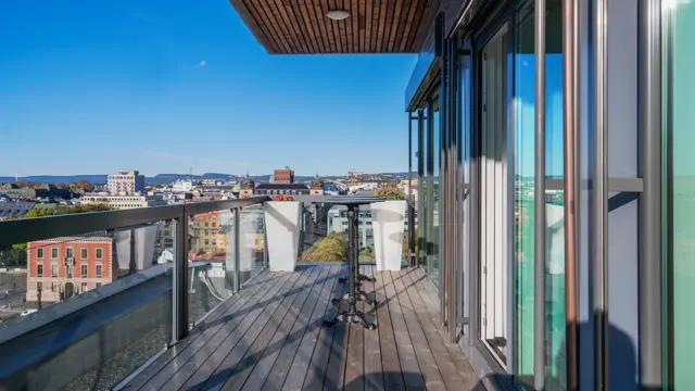 Balkong i Suite på Thon Hotel Opera