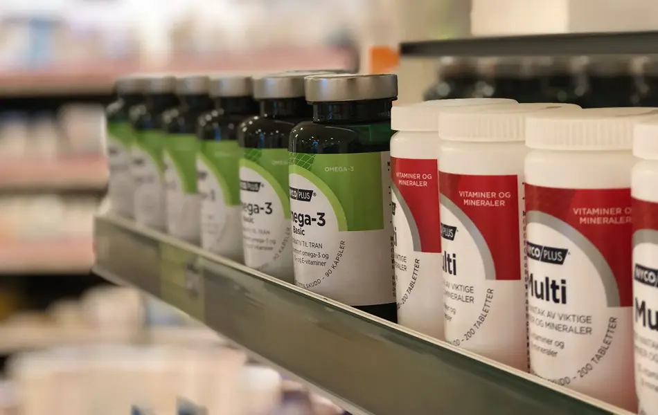 Vitaminer i ulike varianter