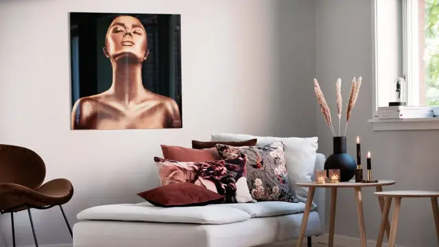 Bilder på vegg fra Kremmerhuset