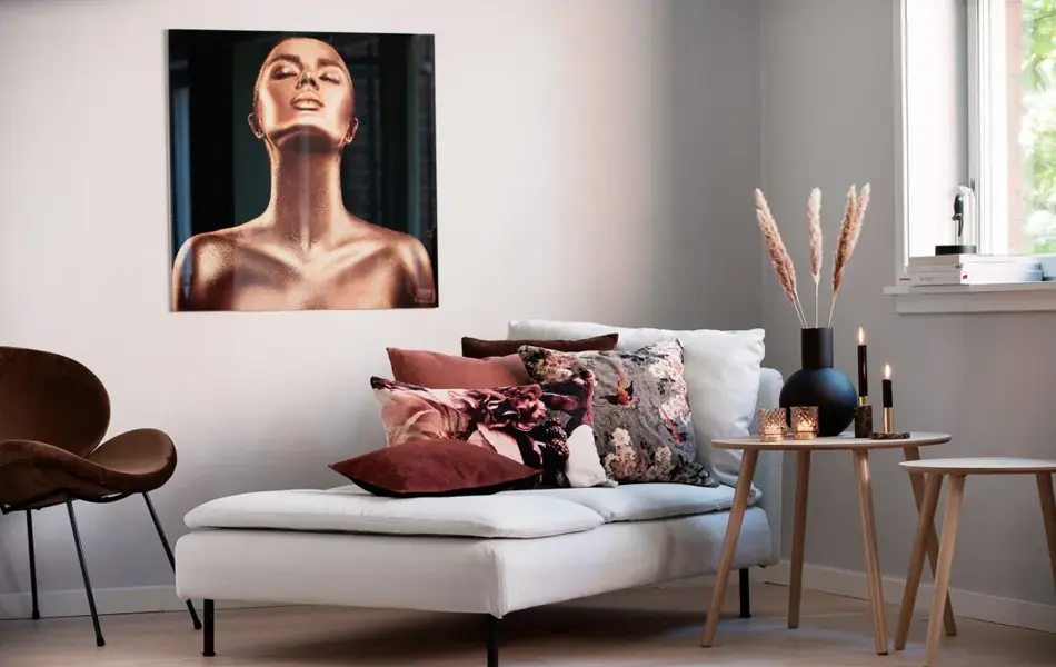 Bilder på vegg fra Kremmerhuset