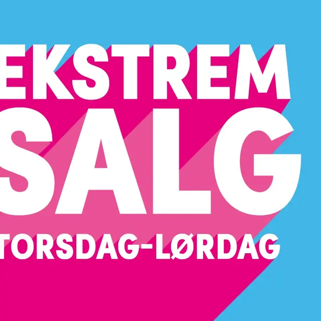 Ekstremsalg aktivitetsbilde torsdag-lørdag