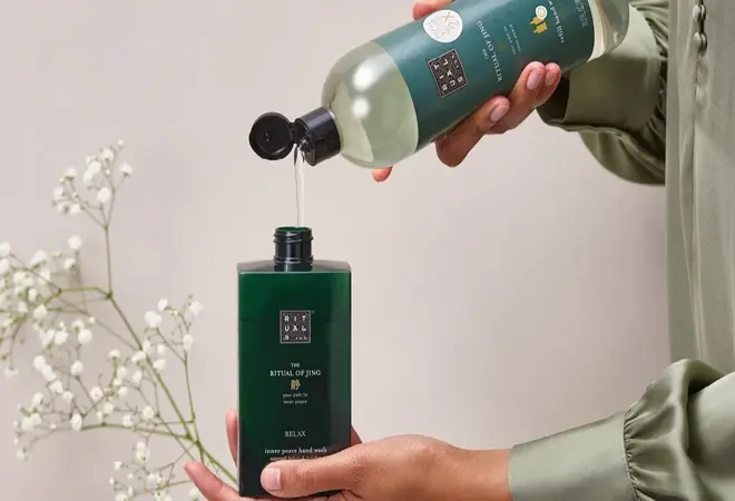 Rituals refill helles på flaske